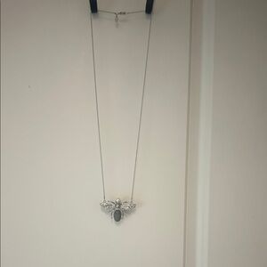 Charming Charlie Silver Bee Necklace